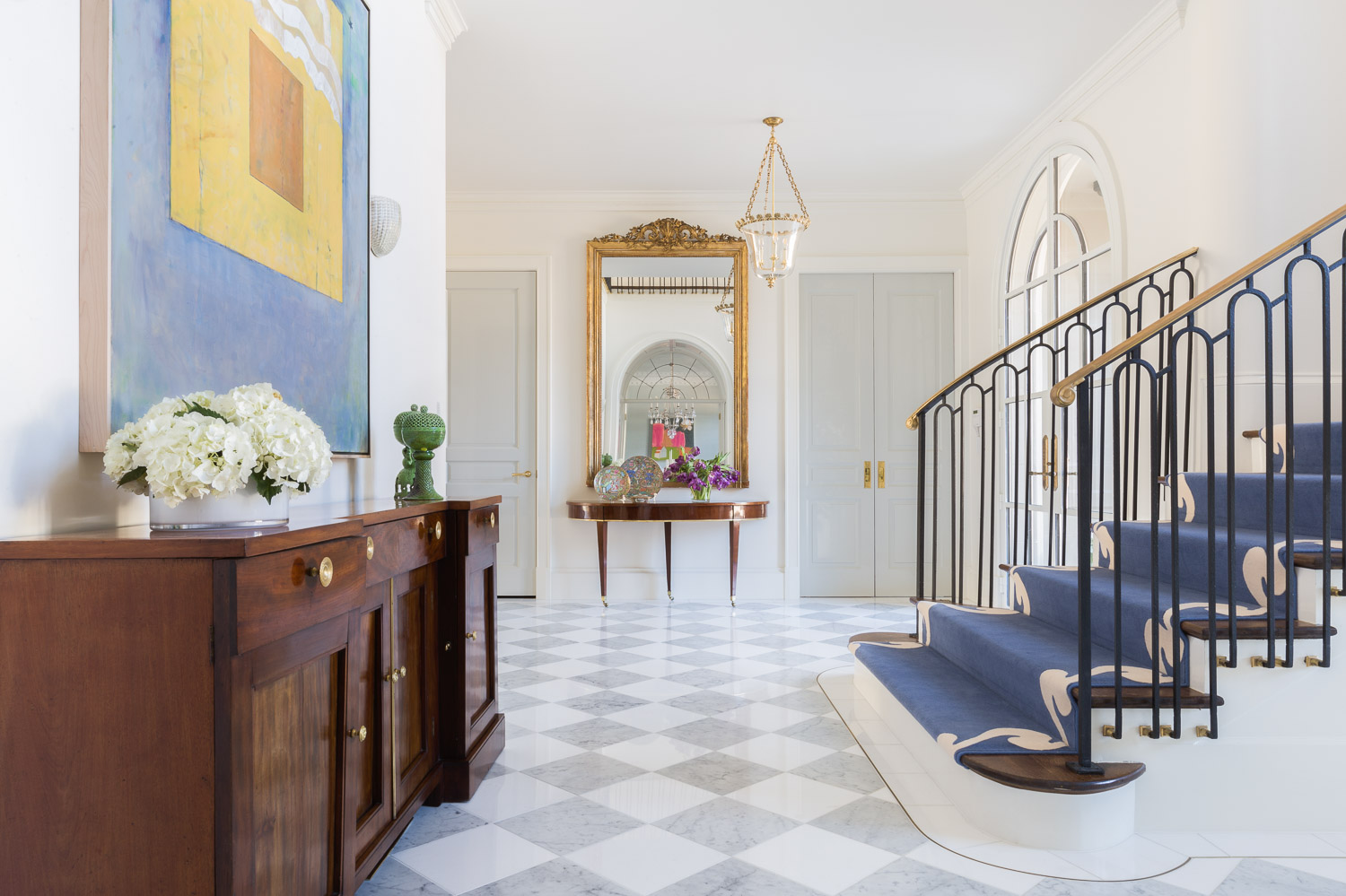 entry, stairs & galleries - Collins Interiors